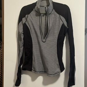Lululemon half zip running shirt